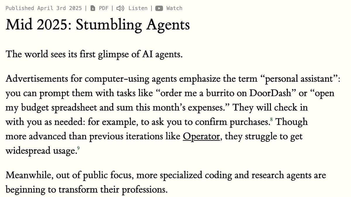 AI 2027 bashoratlari qanchalik aniq chiqdi? 2025-yil sarhisobi